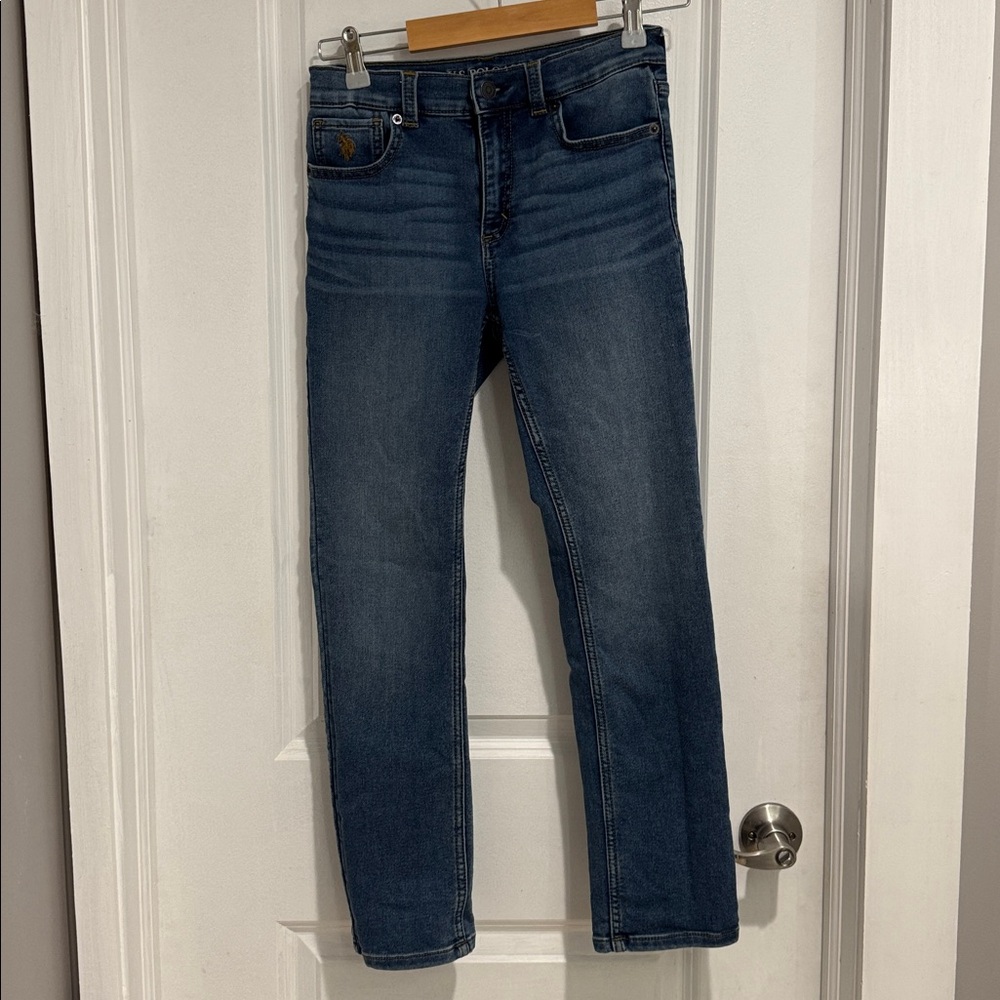 Bundle of 4 Old Navy U.S. Polo Assn Boys Jeans/Pants - Picture 2 of 11